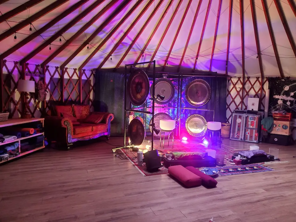 20250622_185823 sonic sound journey set up in the yurt