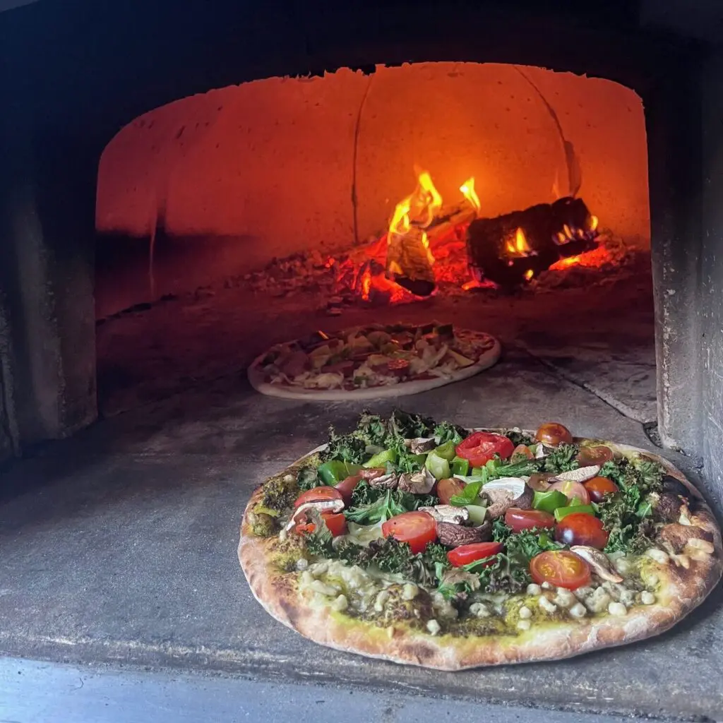 wood-fired pizza