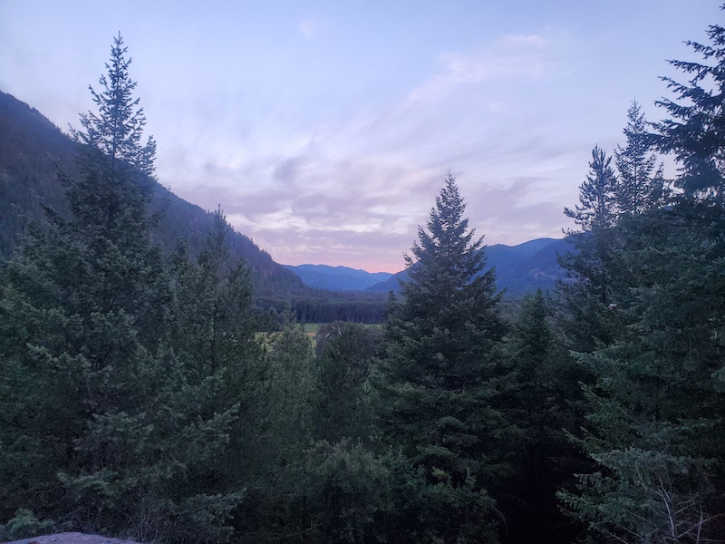 20230716_204417 sunset at For-rest Retreat